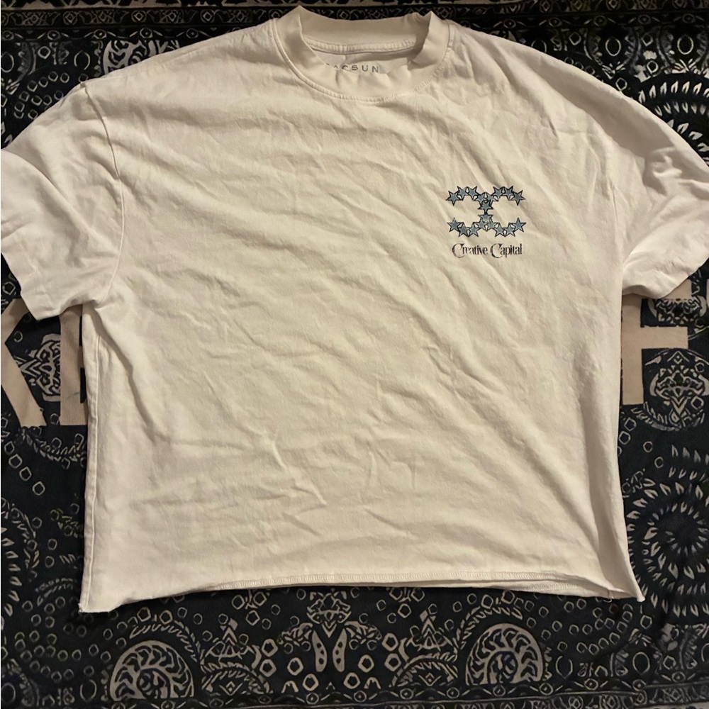 PacSun Off-White Graphic Tee